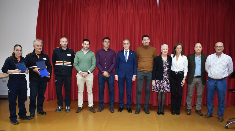 Puertollano reconoce el trabajo de sus voluntarios frente a la DANA