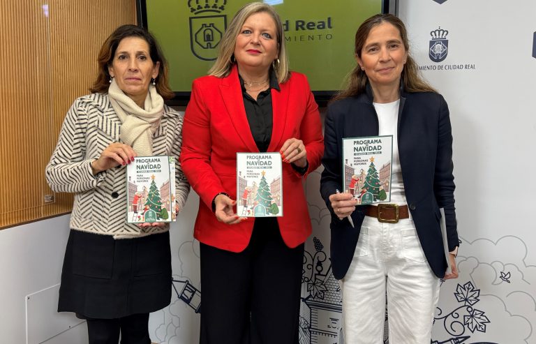 El Ayuntamiento de Ciudad Real presenta una extensa programación de actividades de Navidad para las personas mayores