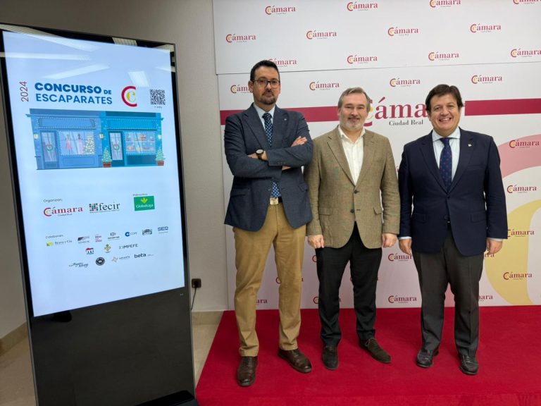 Los comercios de la provincia ya pueden inscribirse en el Concurso de Escaparates navideños de la Cámara de Comercio y Fecir
