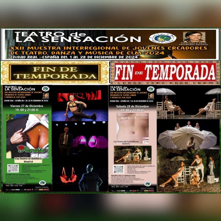 Ciudad Real: Finaliza la 21 Muestra Interregional de Jóvenes Creadores de Teatro, Danza y Música de Castilla-La Mancha