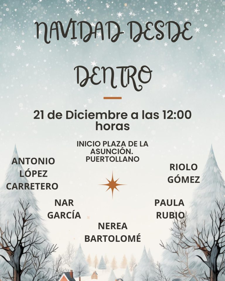 Puertollano: Microteatro infantil el sábado con Papá y Mamá Noel en la calle con la «Navidad desde dentro»