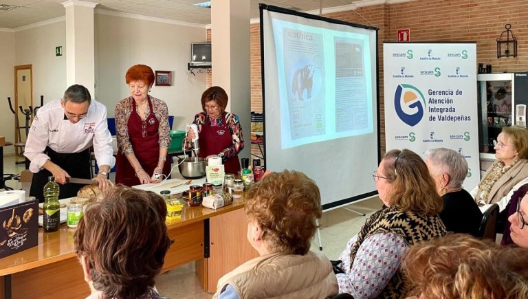 Más de 500 personas participan en los talleres de alimentación saludable organizados por la Gerencia de Atención Integrada de Valdepeñas