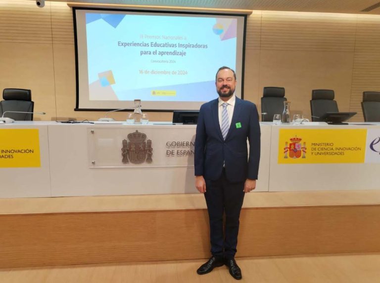 Rafael del Campo Merino, profesor de música del colegio San José FEyE de Puertollano, Premio Nacional de Experiencias Educativas Inspiradoras