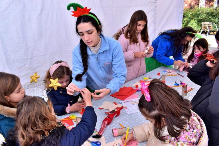 Puertollano: De talleres de manualidades a photocall con Papá Noel en los actividades callejeras de la concejalía de infancia y juventud