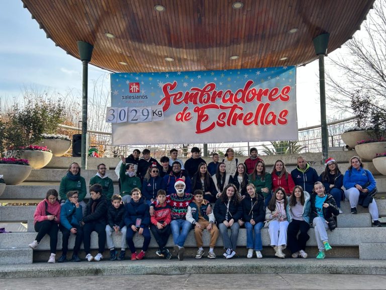 Puertollano se vuelca con los Sembradores de Estrellas y dona 3.029 kilos de alimentos