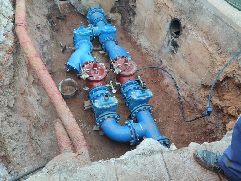 Puertollano: Finalizados los trabajos de mejora de la red de abastecimiento de agua para Centro-Sur, el Carmen y las Mercedes