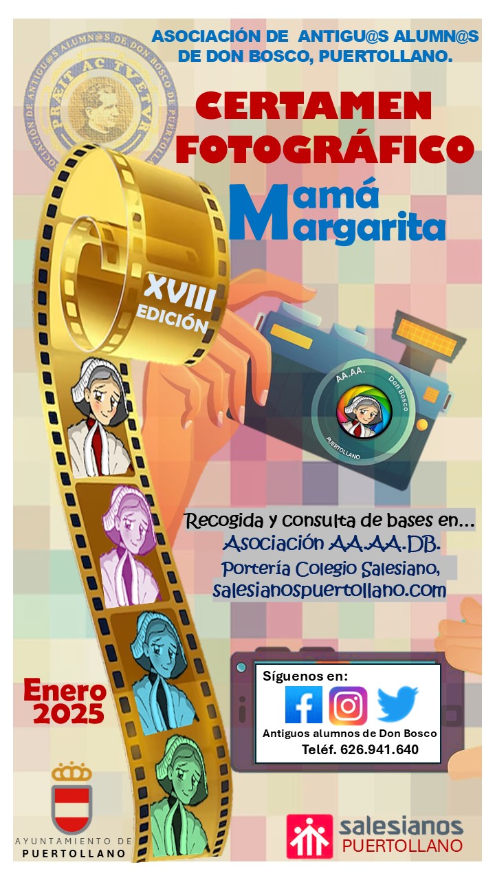 El concurso de fotografía «Mamá Margarita» del Colegio Salesiano de Puertollano incluye novedades en su nueva edición
