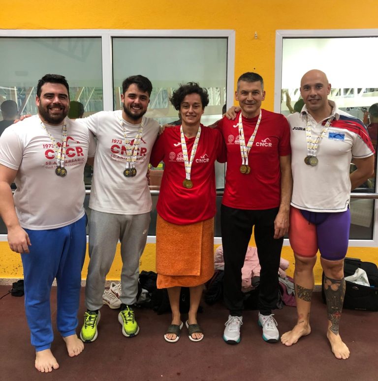 Cinco puertollanenses consiguen un magnífico medallero con el Club Natación Ciudad Real en el Campeonato Regional Master de Invierno