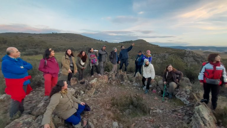 La Plataforma No a la Mina de Fontanarejo y Arroba realiza un “conjuro” contra el proyecto minero