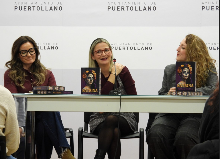 Puertollano: Noelia Frutos presentó su obra «Katrina»