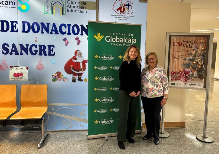 La Fundación Globalcaja colabora con la Hermandad de Donantes de Sangre en la promoción de la donación en la provincia de Ciudad Real