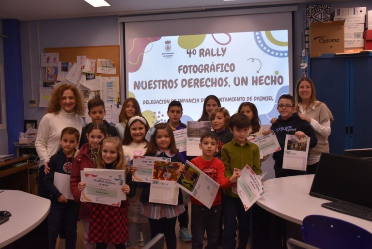 Daimiel premia la creatividad infantil en el IV Rally Fotográfico “Nuestros Derechos… Un Hecho”