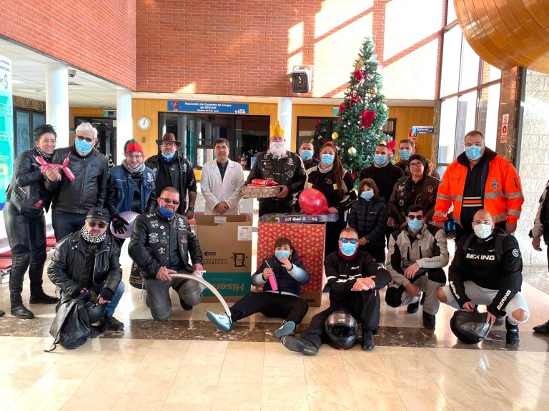Un evento solidario que llena de ilusión a los más pequeños: Reyes Magos moteros recorren la comarca para llevar sonrisas al Hospital Universitario Mancha Centro.