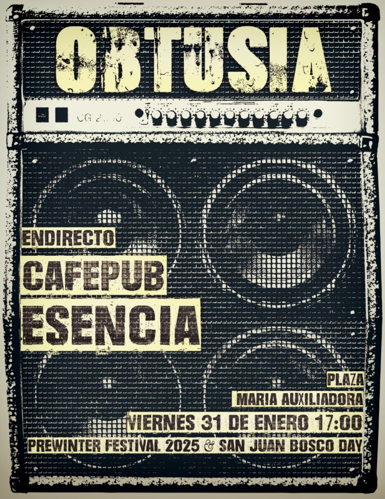 Puertollano: Obtusia adelanta a las 17.00 horas de este viernes su actuación de Prewinter en el Café Pub Esencia
