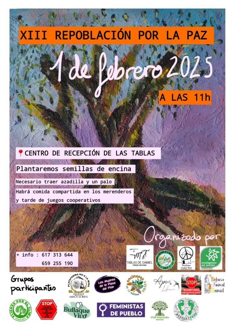 XIII Repoblación por la Paz en el Parque Nacional de las Tablas de Daimiel