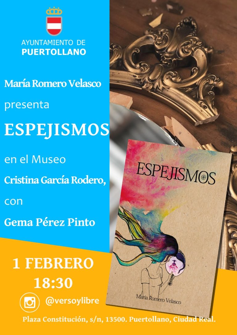 Puertollano: María Romero presentará el sábado el libro «Espejismos» en el Museo García Rodero