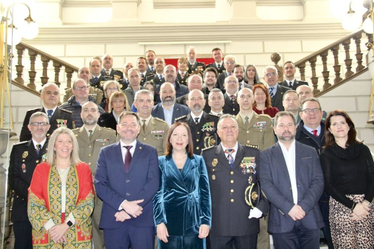 La Policía Nacional de la provincia de Ciudad Real celebra en Alcázar su acto institucional con motivo del 201 aniversario del cuerpo