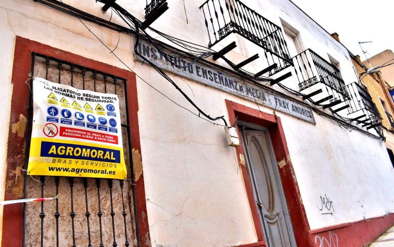 Puertollano: La demolición de los antiguos juzgados e instituto “Fray Andrés” comenzará el 13 de enero