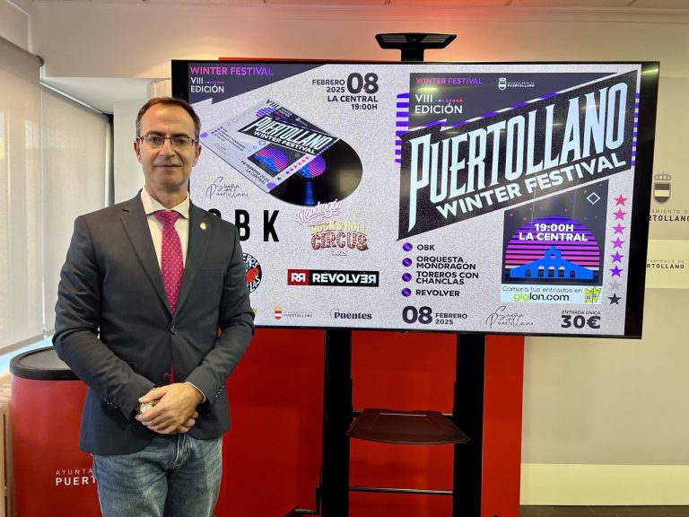 OBK, Orquesta Mondragón, Toreros con Chanclas y Revólver actuarán en el Puertollano Winter Festival el 8 de febrero