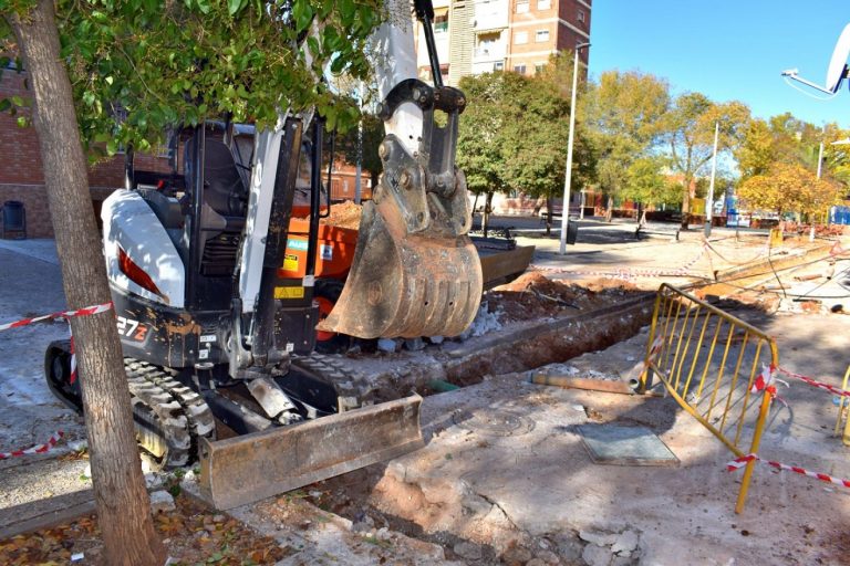 Puertollano: La barriada Fraternidad mejora el suministro de agua con la renovación de la red en plaza Almagro