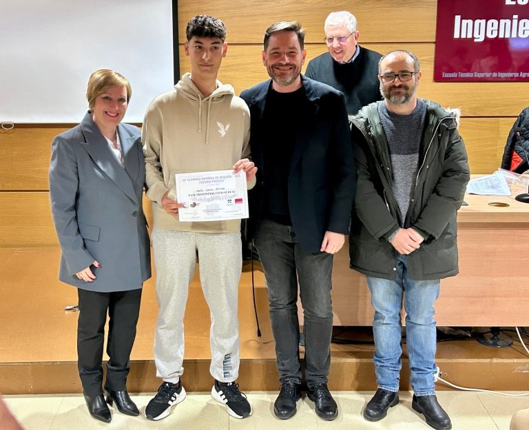 El subdelegado del Gobierno de España en Ciudad Real clausura la XVI Olimpiada Española de Geología destacando el talento joven en la ciencia