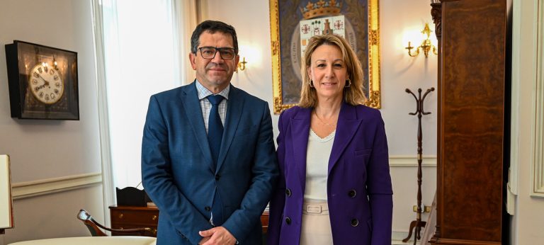 Raquel Jurado trata con el presidente de la Diputación la “excepcionalidad” del Plan de Sostenibilidad Turística de la comarca de Almadén