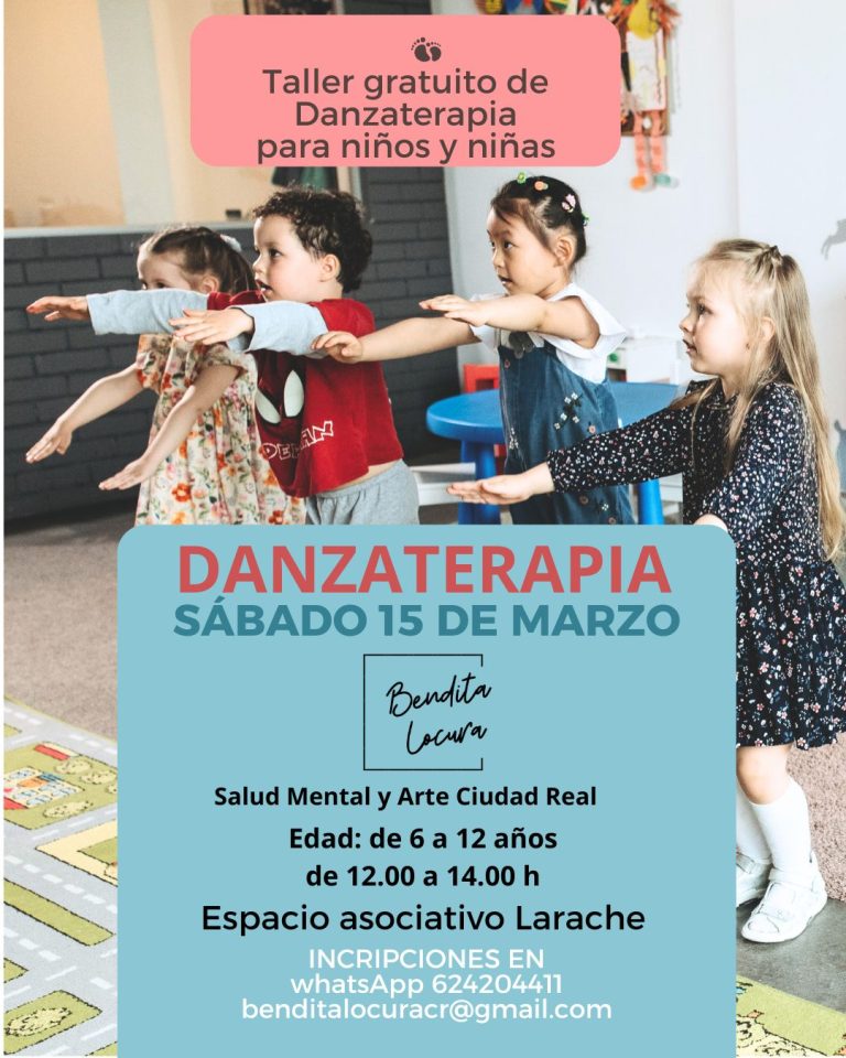 Taller de danzaterapia para niños
