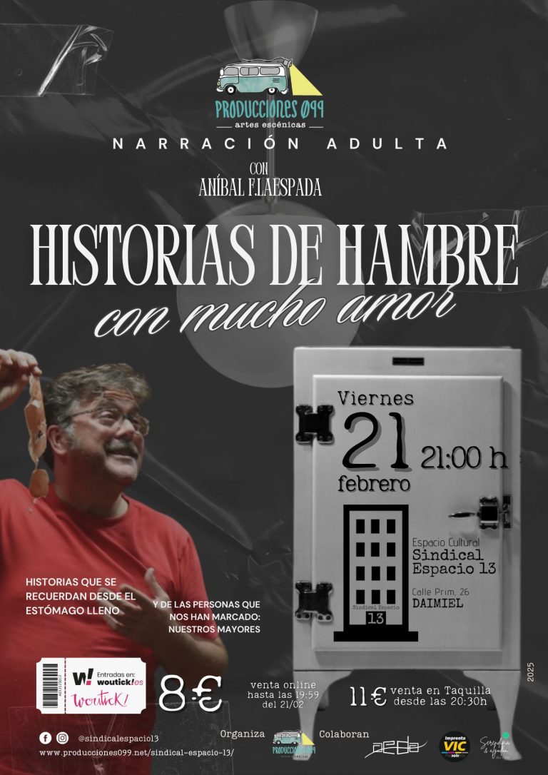 Sindical Espacio 13 inaugura este viernes nueva exposición de pintura y un espectáculo de narración para adultos