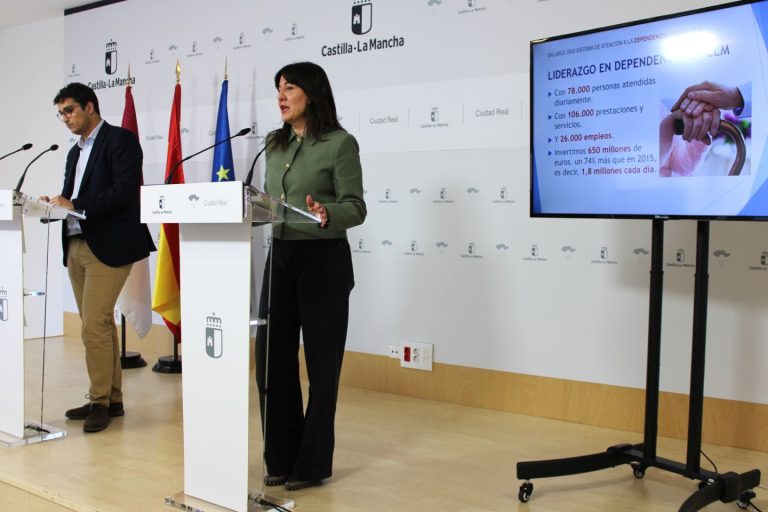 Blanca Fernández destaca la “importante evolución” de la Dependencia en Ciudad Real con la incorporación diaria de 150 beneficiarios y 250 prestaciones