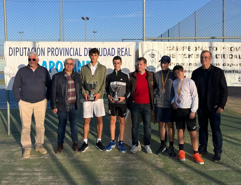 Daimiel acogió este fin de semana el Campeonato Provincia Cadete de Tenis