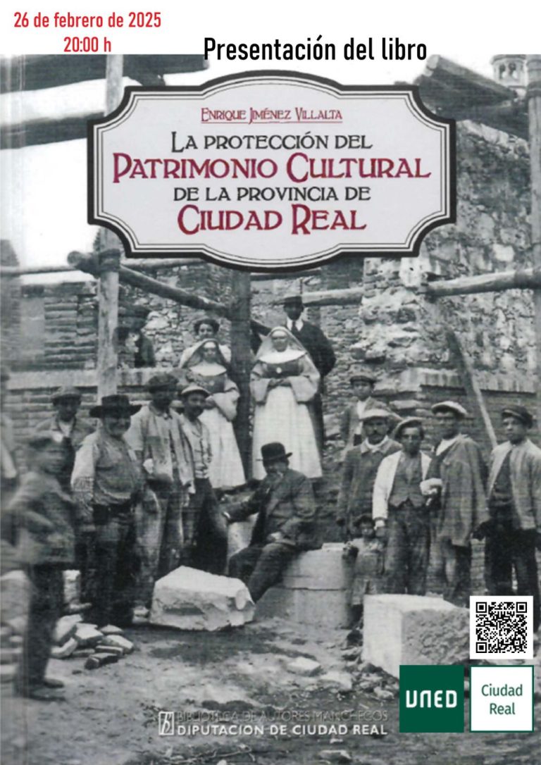 Enrique Jiménez Villalta presenta «La protección del patrimonio cultural de la provincia de Ciudad Real» en la UNED de Valdepeñas