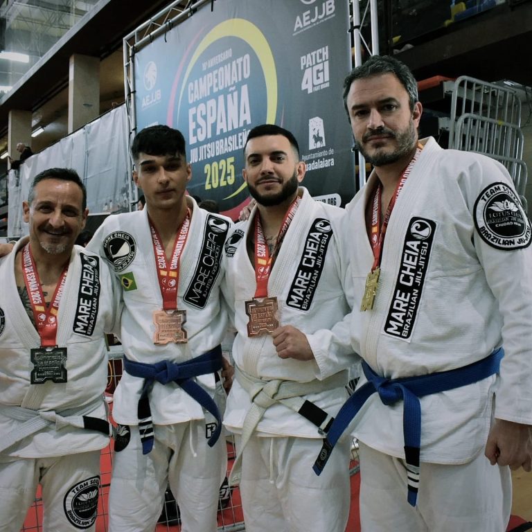 Éxitos del Lotus Club Ciudad Real en el Campeonato de España de Brazilian Jiu Jitsu AEJJB