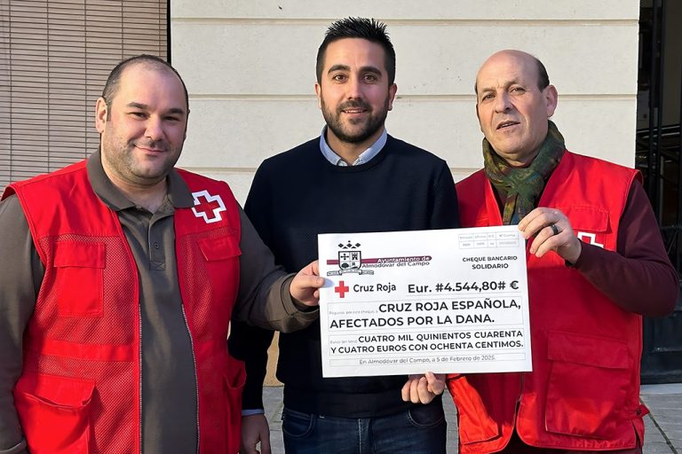 Almodóvar del Campo canaliza 4.544 euros de ayuda a damnificados por la dana