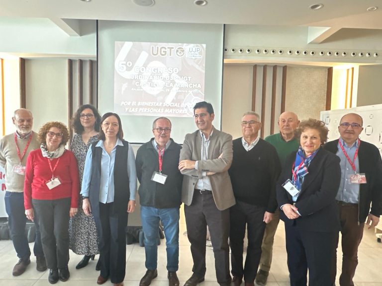 Antonio Marín González, elegido por unanimidad secretario general de la Unión de Jubilados y Pensionistas (UJP) de Castilla-La Mancha
