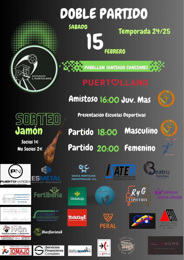 Puertollano vivirá un gran sábado de balonmano