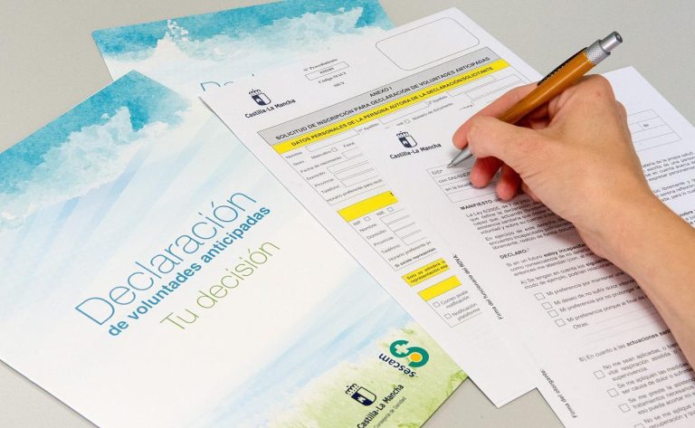Castilla-La Mancha registró en 2024 la mayor cifra de inscripciones de voluntades anticipadas desde que se puso en funcionamiento el registro