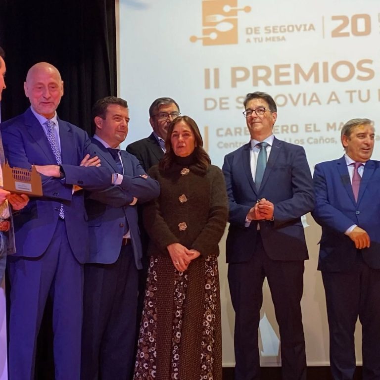 Ricardo Chamorro defiende el campo y la industria agroalimentaria en los Premios ‘De Segovia a tu Mesa’ 2025