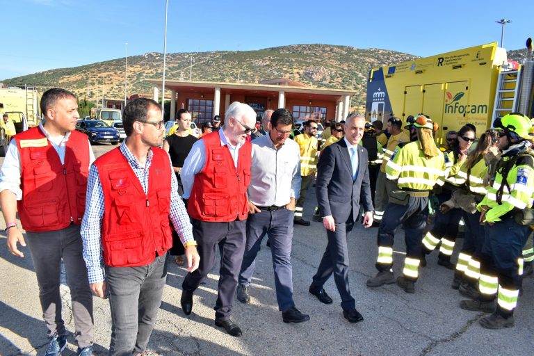 El alcalde de Puertollano pide a Infocam que recapacite e instale en la Dehesa Boyal una base de extinción de incendios
