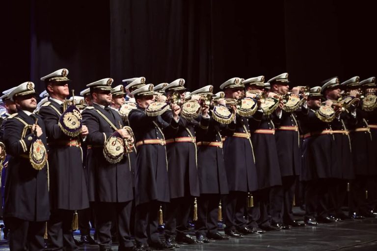 Puertollano: Música de Semana Santa en el concierto de «Las Tres Caídas de Triana» y la Agrupación «San Miguel Arcángel»