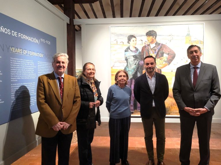 El Gobierno regional elogia la exposición sobre los años de formación de Gregorio Prieto