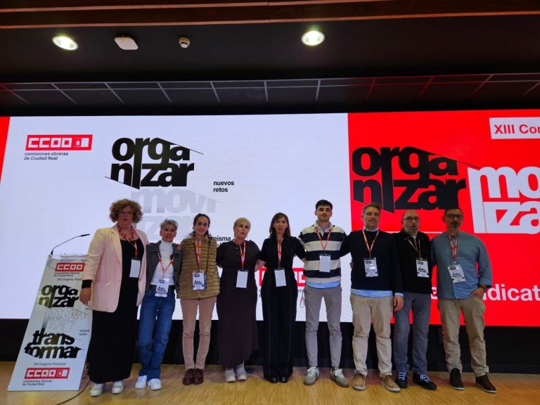 Constituida la nueva Ejecutiva de CCOO de Ciudad Real