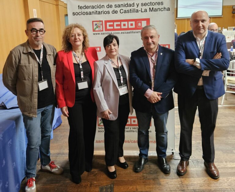 Pilar Ramos sucede a Chelo Cuadra al frente de la Federación de Sanidad y Sectores Sociosanitarios de CCOO CLM