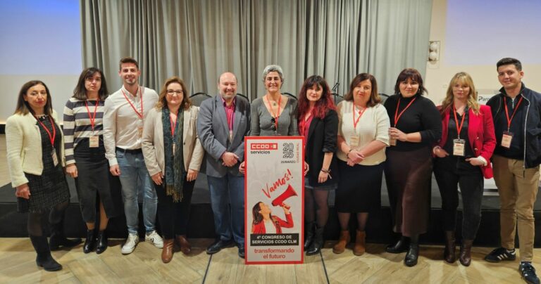 CCOO Servicios reelige a Sagrario Mancebo como secretaria general en Castilla-La Mancha