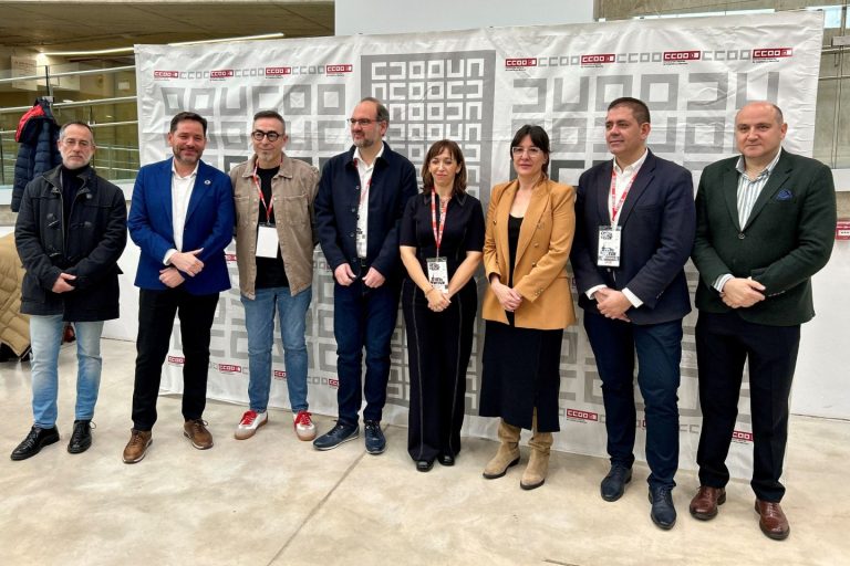 El subdelegado del Gobierno reafirma el compromiso con los derechos laborales en el XIII Congreso Provincial de CCOO en Ciudad Real