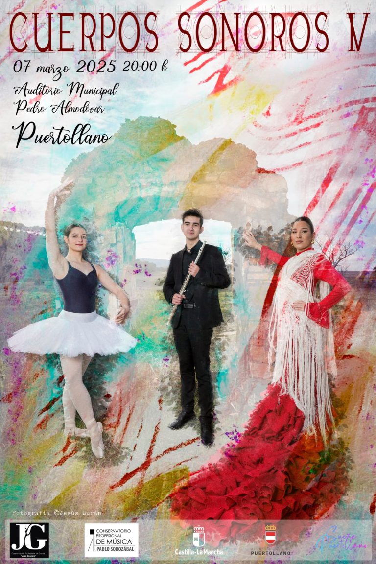 Puertollano: El auditorio municipal acoge este viernes la cuarta edición de «Cuerpos Sonoros», a cargo de los conservatorios de música y danza