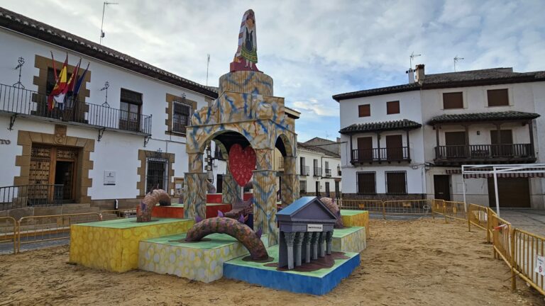 Villahermosa vuelve a quemar su Falla Manchega, única en Castilla-La Mancha, este fin de semana