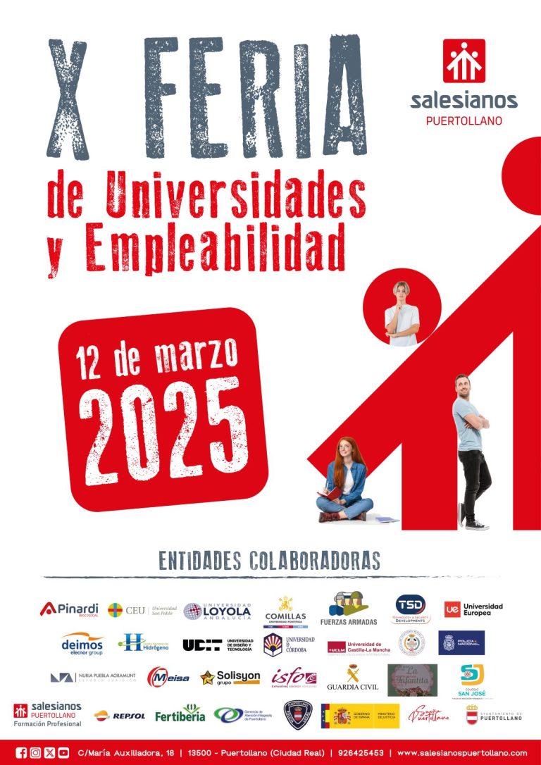 Salesianos Puertollano celebra la X Edición de la Feria de Universidades y Empleabilidad