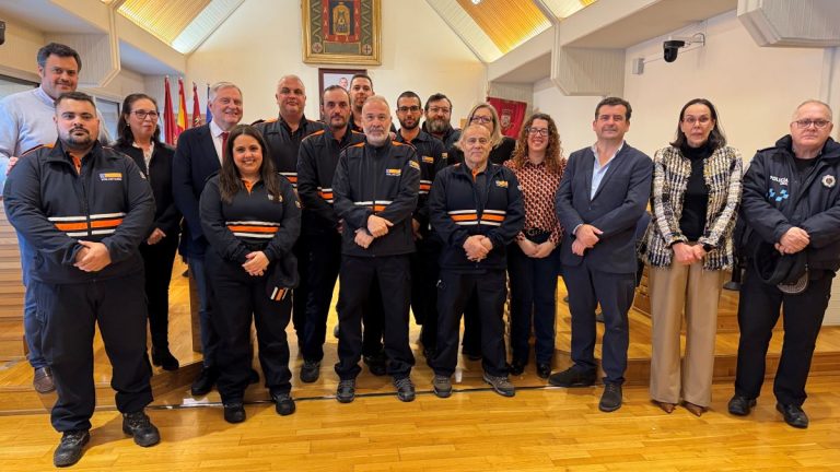 Ciudad Real rinde homenaje a los voluntarios de Protección Civil que ayudaron a los afectados por la DANA en Valencia