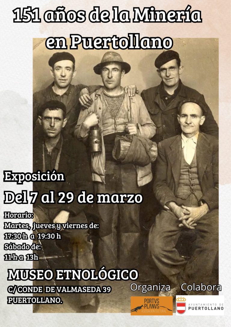 Portus Planus inaugurará el 7 de marzo la exposición fotográfica «151 años de la minería en Puertollano» Portus Planus inaugurará el 7 de marzo la exposición fotográfica «151 años de la minería en Puertollano»