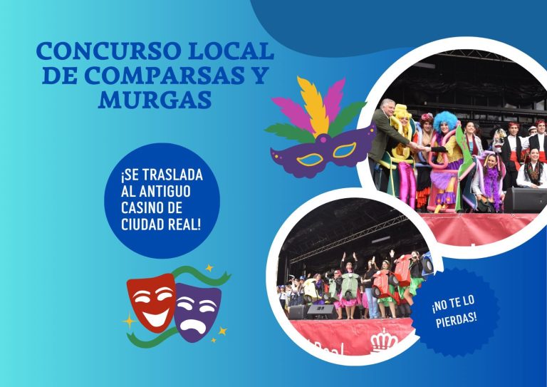 Ciudad Real: El Concurso Local de Comparsas y Murgas se traslada al Antiguo Casino Ciudad Real: El Concurso Local de Comparsas y Murgas se traslada al Antiguo Casino